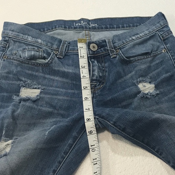 London Boot Cut Destroyed Jeans - Picture 4 of 8